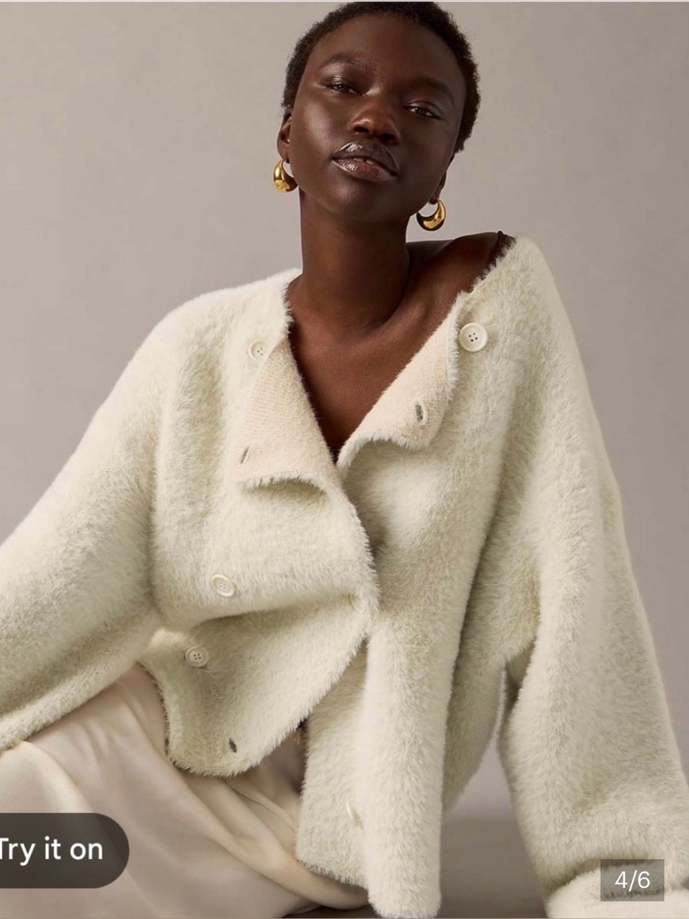 NWT J.Crew Collection Limited Edition oversized double-faced wool-blend jacket